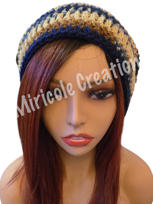 Blue Jean Loc Beanie