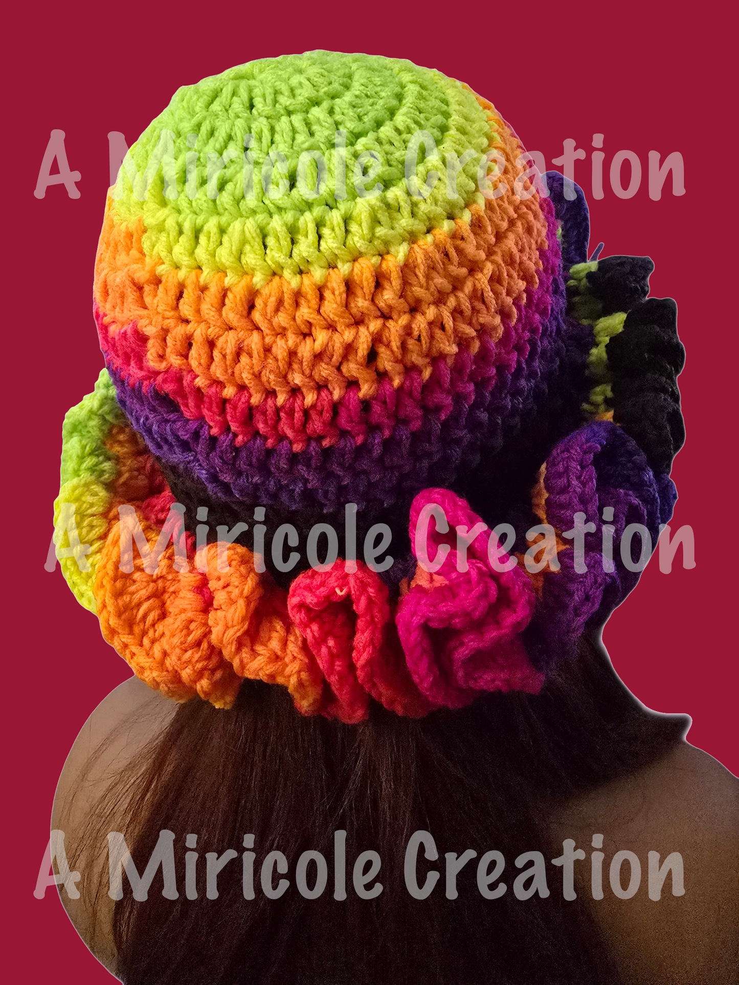 Crayon Ruffle Beanie