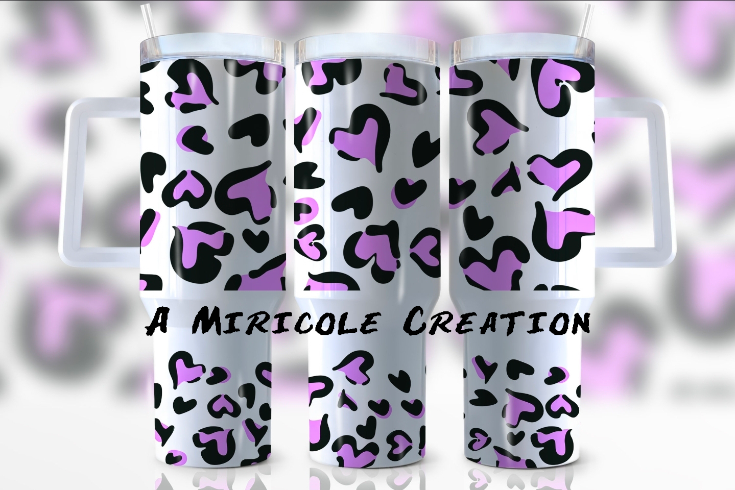 40oz Purple Heart Tumbler