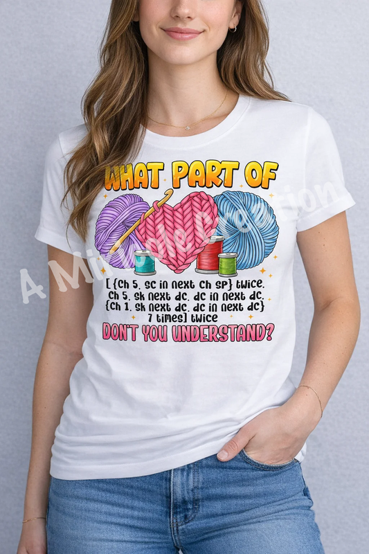 What Part Of Crochet T-Shirt