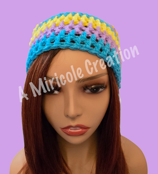 Skittles Slouche Beanie