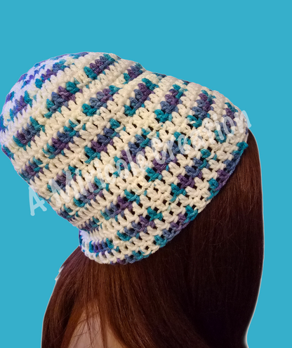 90s Stripe Beanie