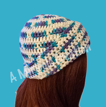 90s Stripe Beanie