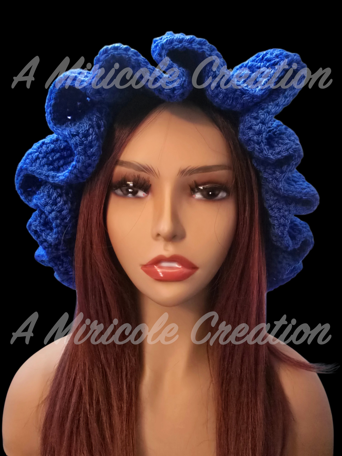 Blue Wavy Hat