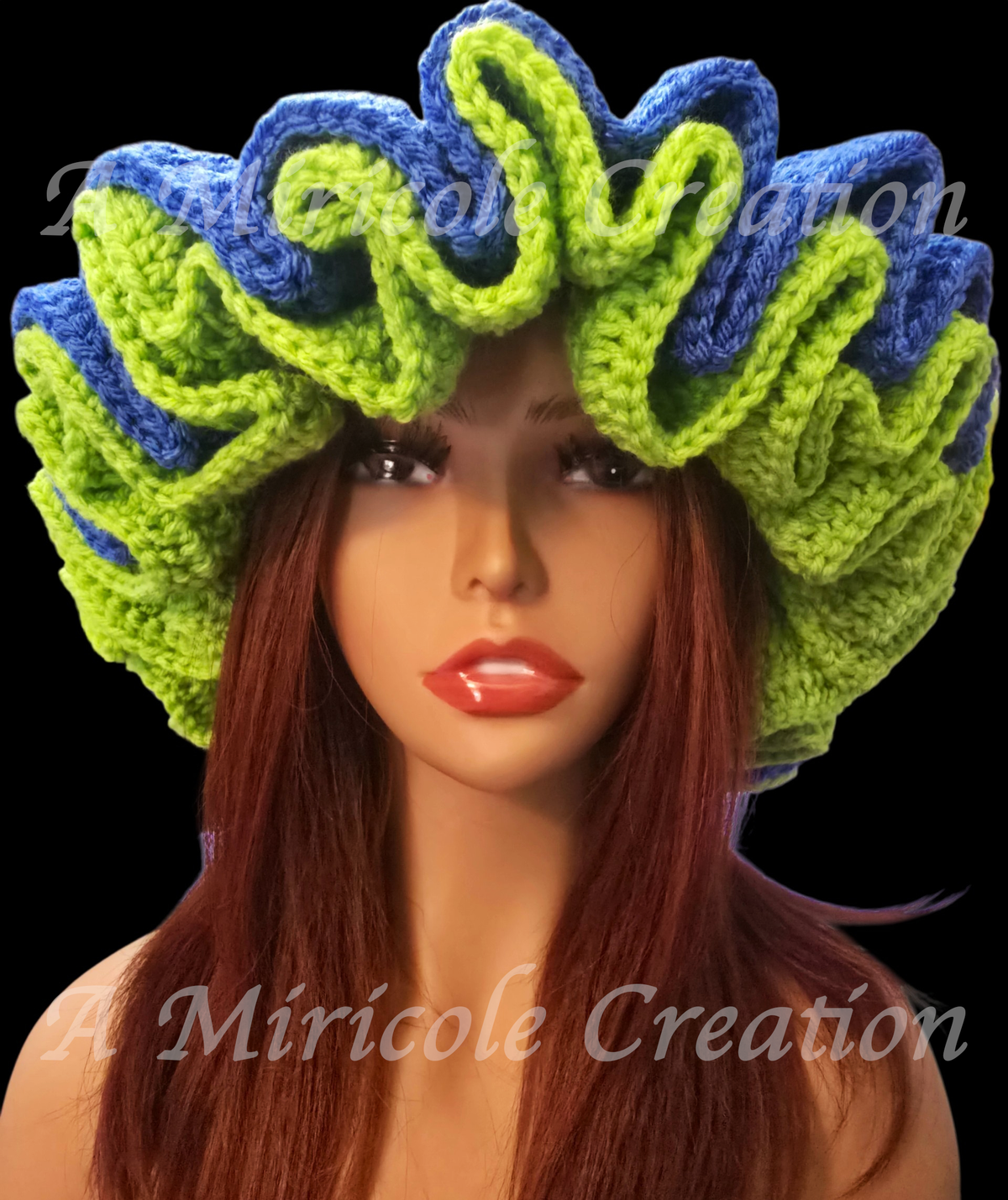 Sour Patch Ruffle Hat