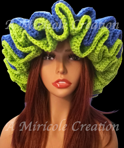Sour Patch Ruffle Hat