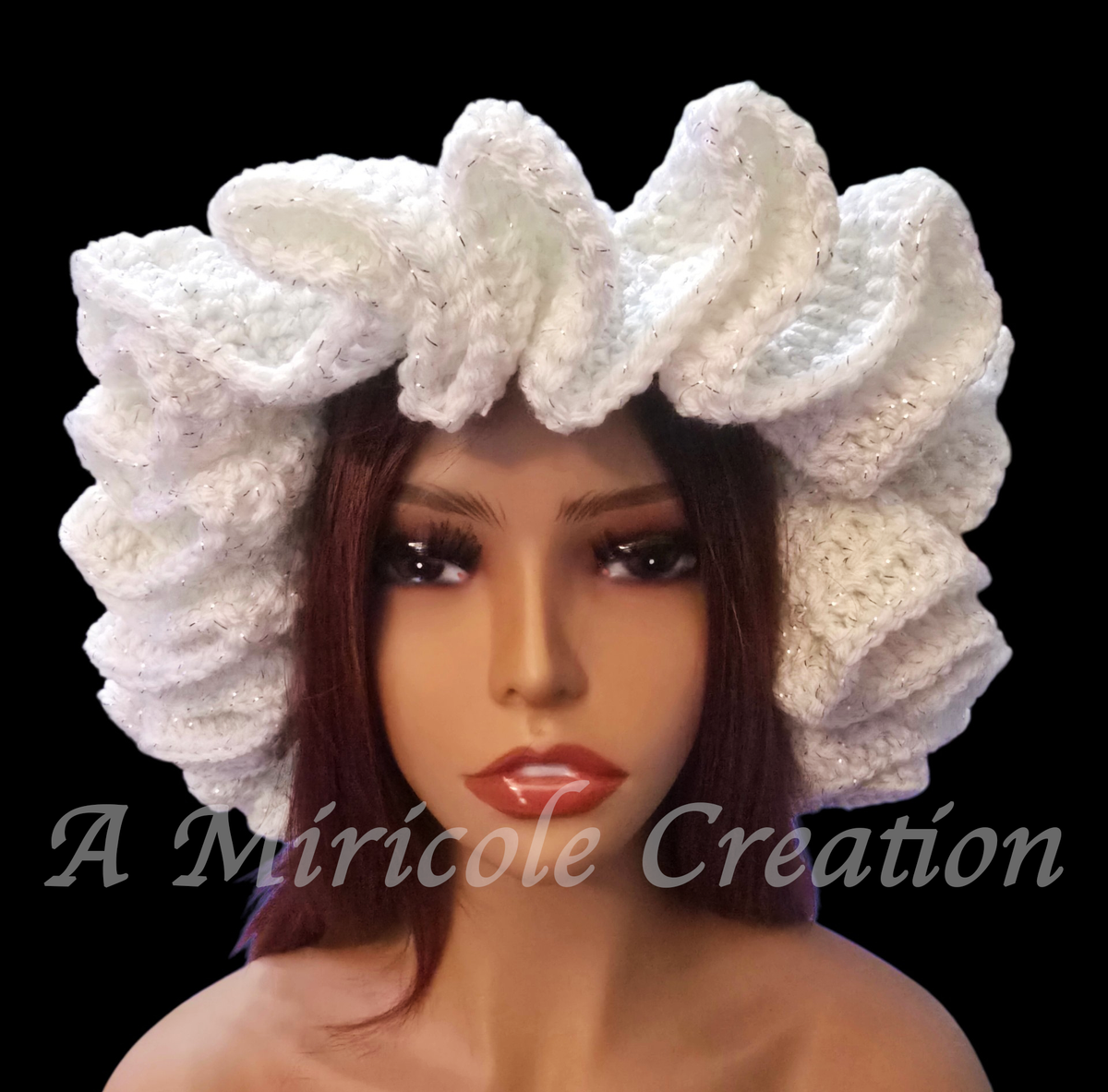 Snow White Ruffle Hat