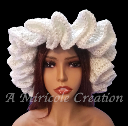 Snow White Ruffle Hat