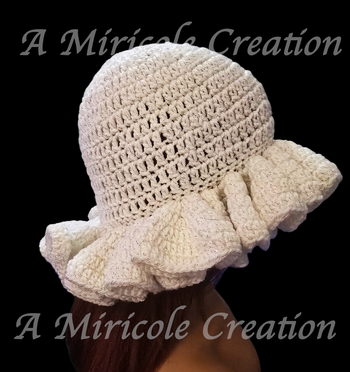 Snow White Ruffle Hat