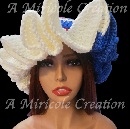 Ms. USA Ruffle Hat
