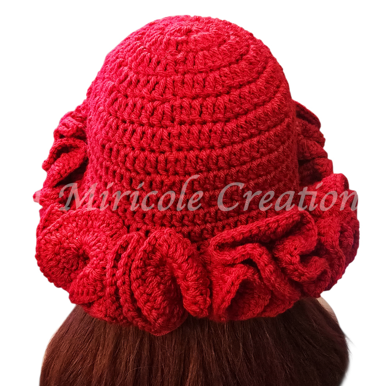 Ruby Rose Ruffle Hat
