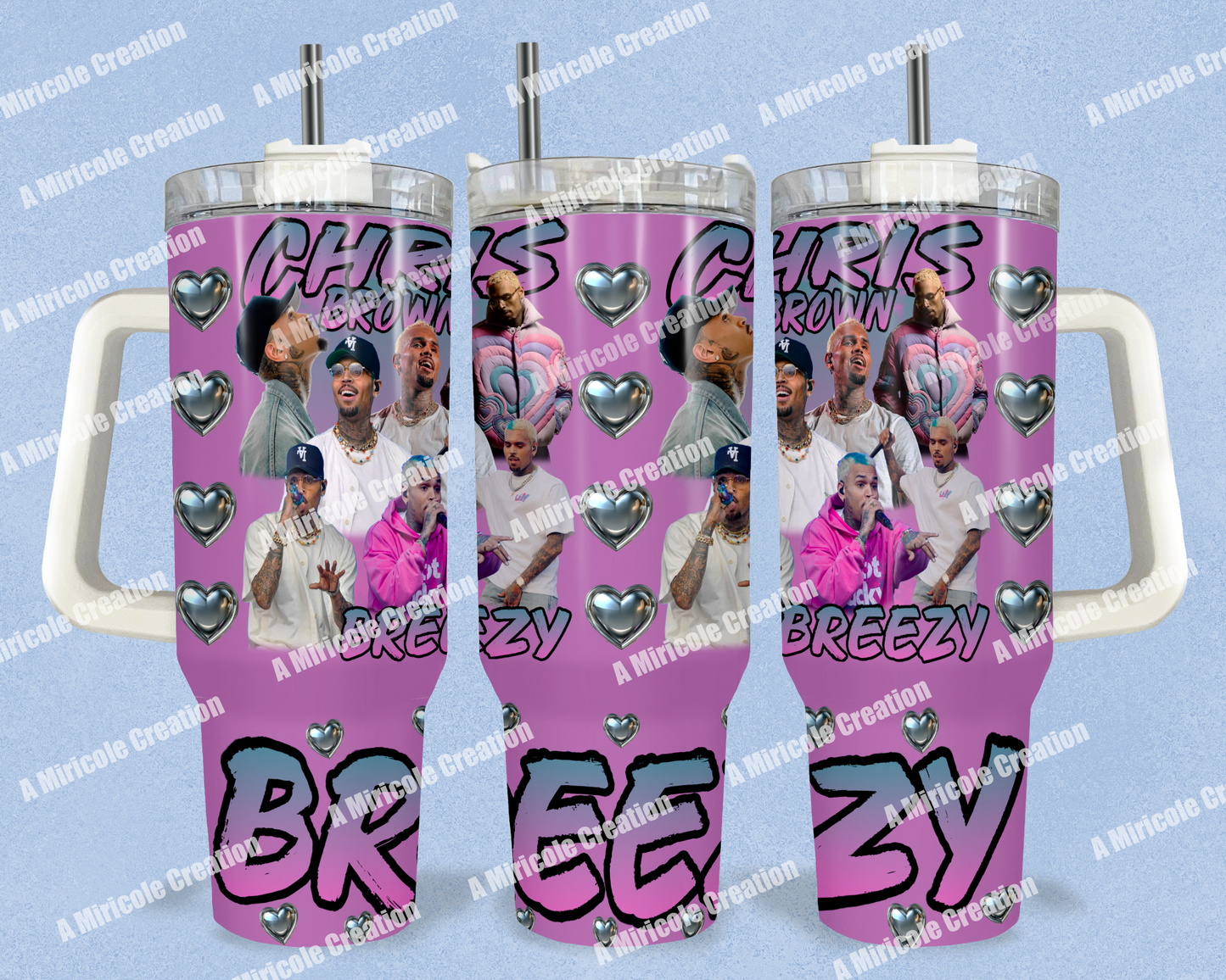 Breezy Pink 40oz Cup