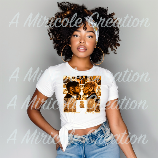 Breezy and Usher Gold T-Shirt