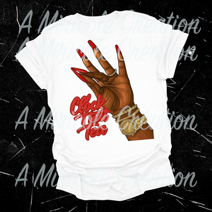 Clock That Tea White T-Shirt