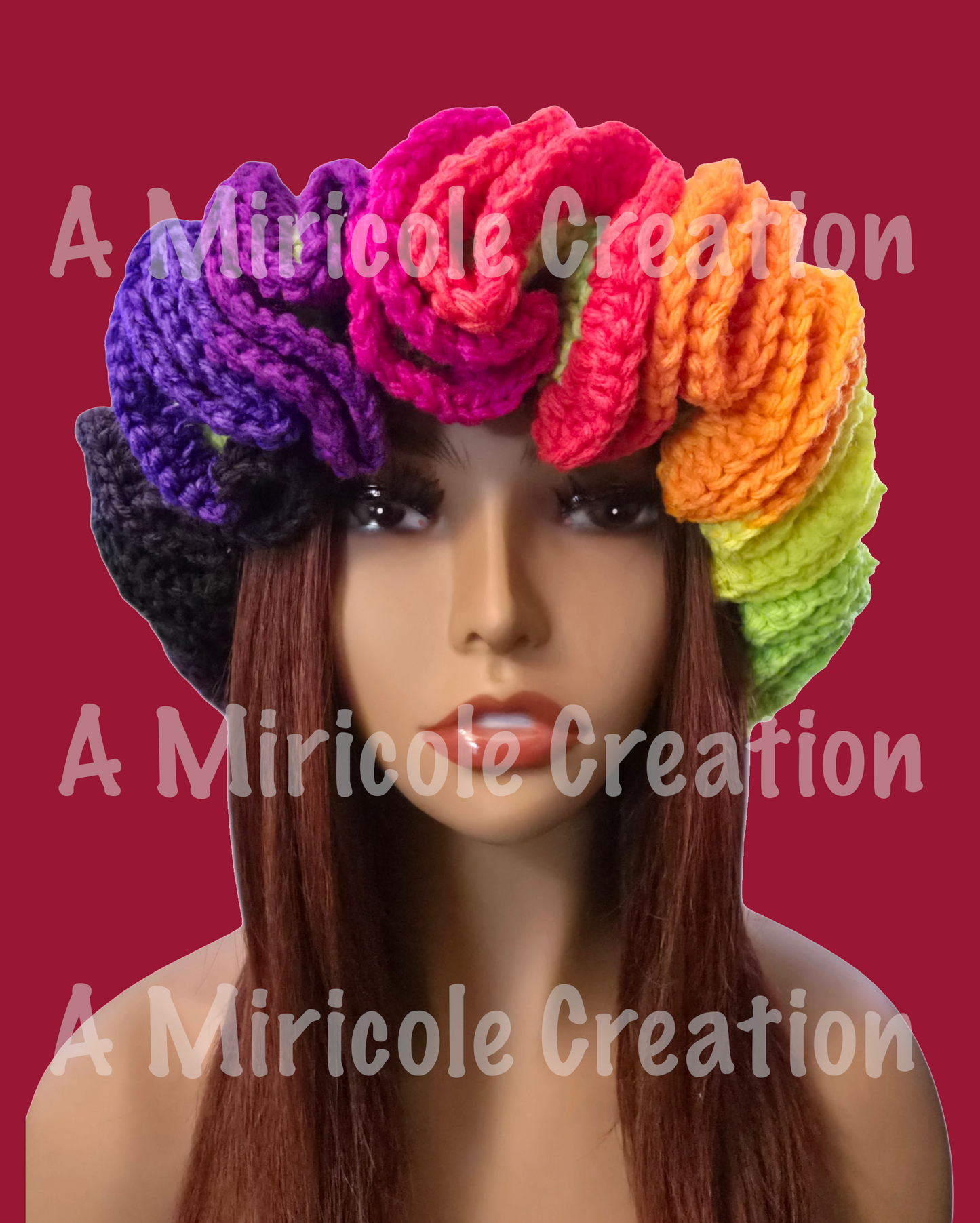 Crayon Ruffle Beanie