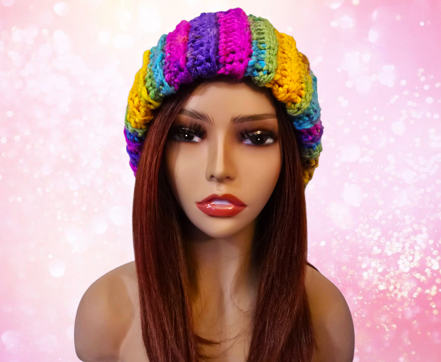 Rainbow Beanie Hat