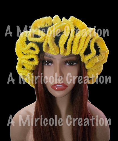 Jamaican Ruffle Hat