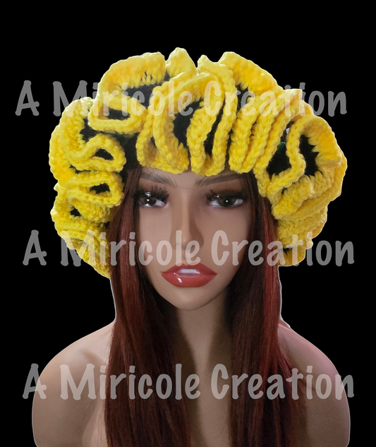 Jamaican Ruffle Hat