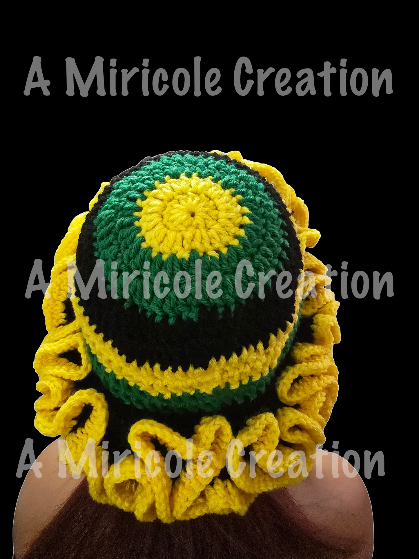 Jamaican Ruffle Hat