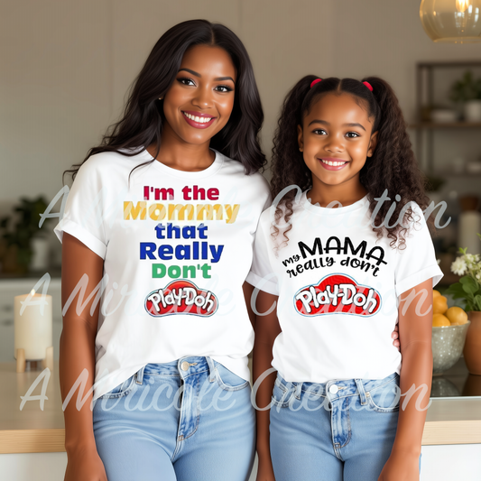 Mommy and Me Mom Shirt