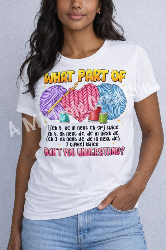 What Part Of Crochet T-Shirt