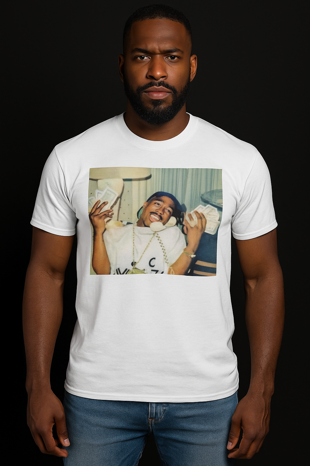 Money Tupac T-Shirt