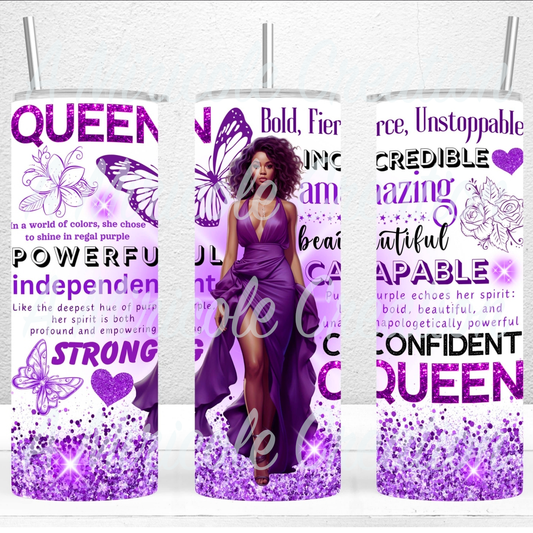 Purple Queen Tumbler