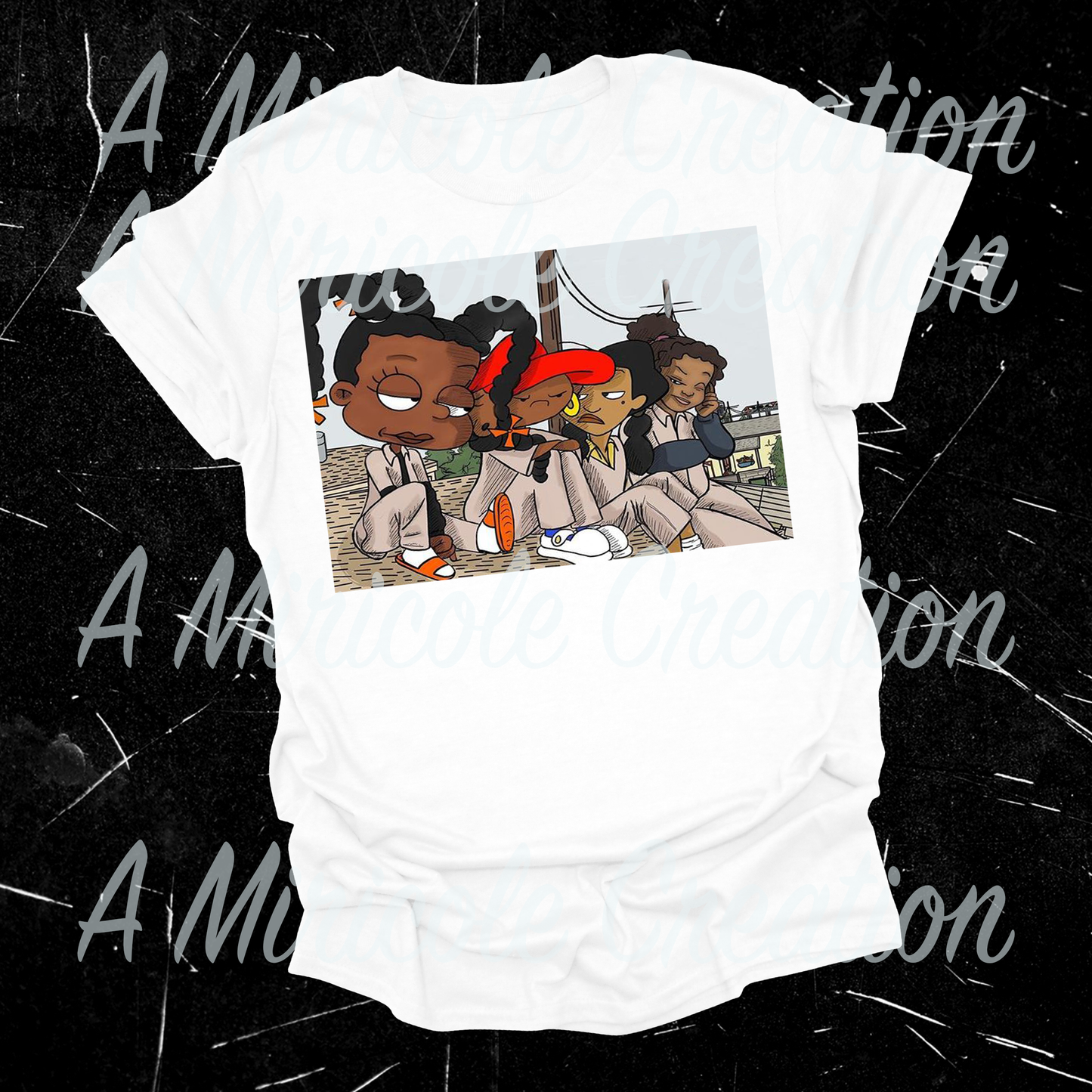 Cartoon Set it Off T-Shirt